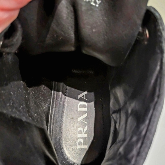 Prada | Tessuto Studded High-Top - Picture 8 of 10